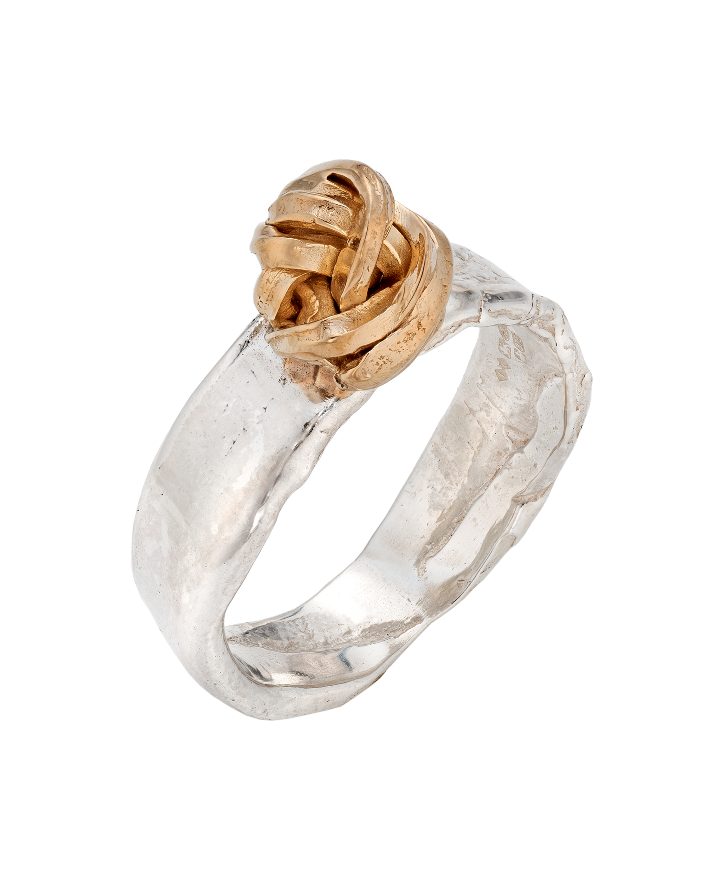 Ravel Ring (925 Silver/9ct Gold) 1/1