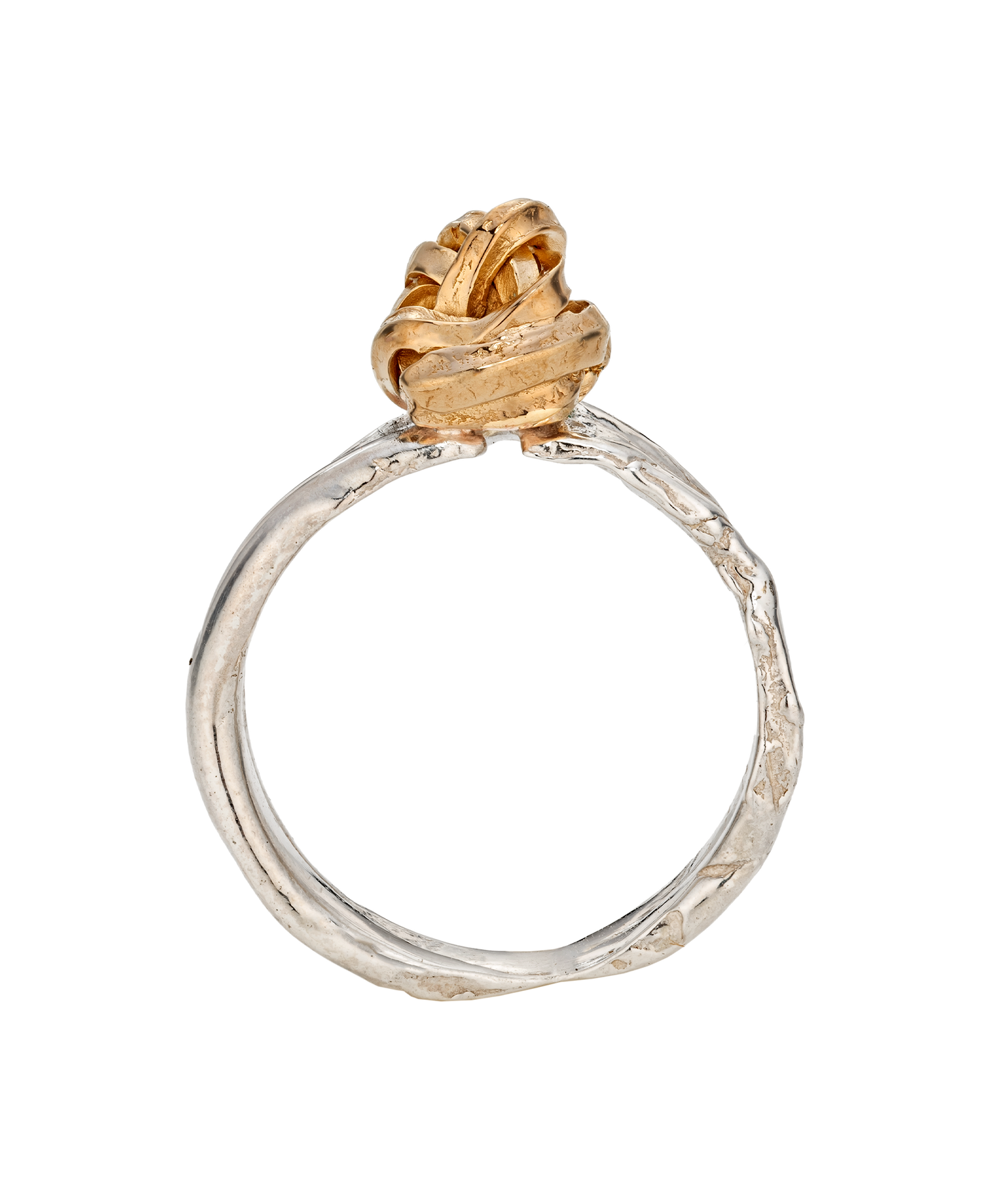 Ravel Ring (925 Silver/9ct Gold) 1/1