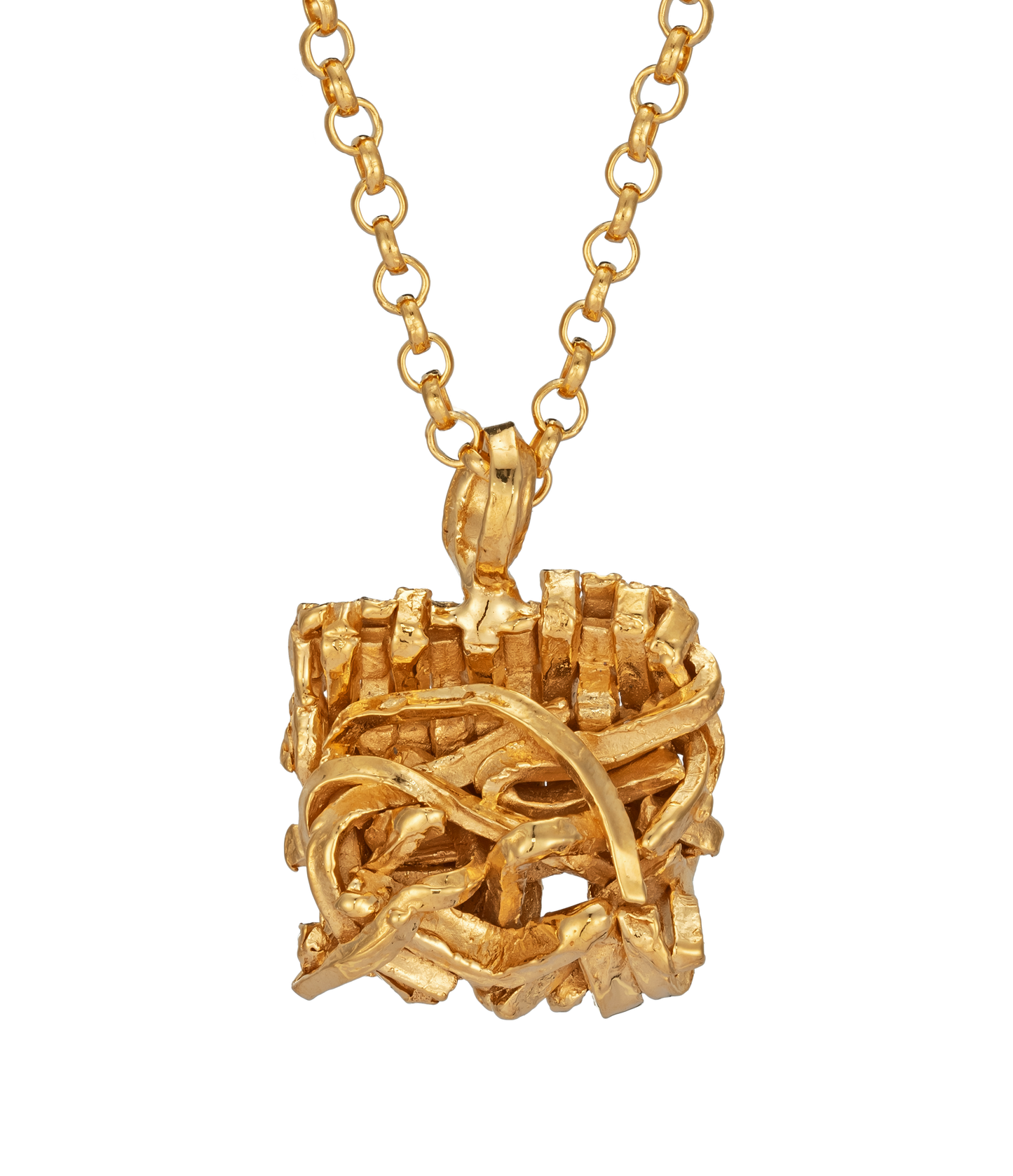 Ravel Pendant (18ct Gold Plate) 1/1