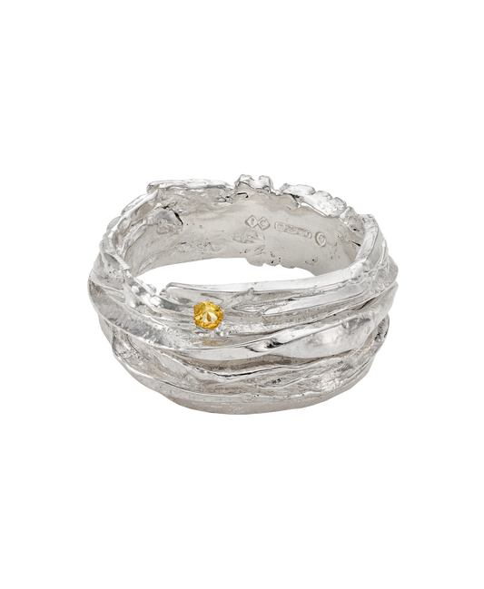 Ravel Ring (925 Silver/Sapphire) 1/1