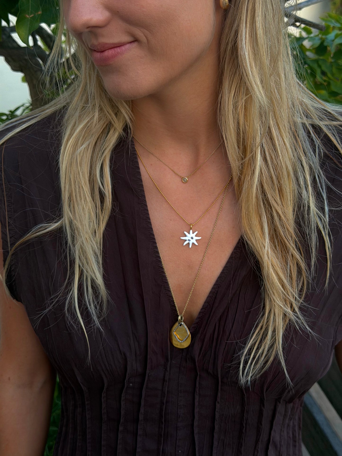 Eclipse Necklace (White)
